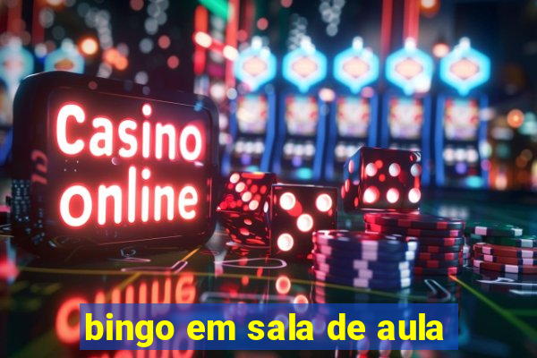 bingo em sala de aula